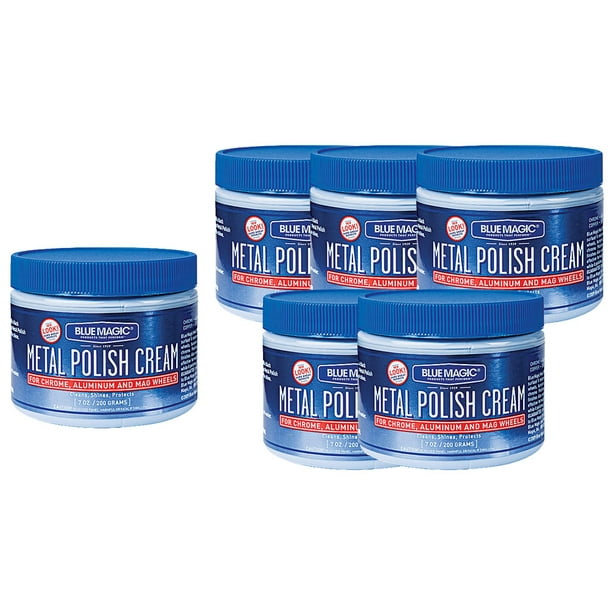Blue Magic Metal Polish Cream (7 oz) 6 Pack