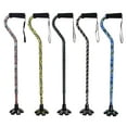 thumbnail image 6 of Essential Medical Supply Couture Offset Fashion Cane with Matching Standing Super Big Foot Tip, Celebration Style, 6 of 6