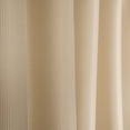 thumbnail image 6 of Dainty Home Waffle Weave Textured Fabric Shower Curtain, 70” x 72", Beige, 6 of 6