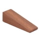 thumbnail image 3 of Tope de puerta de madera, Tope de puerta antideslizante Triangular marrón oscuro para dormitorio, sala de estar y baño, 4 Uds., 3 of 8