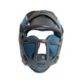thumbnail image 3 of Casco de boxeo, casco de karate, casco de muay thai, gorra de protección de seguridad transpirable Azul, 3 of 9