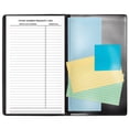 thumbnail image 6 of AT-A-GLANCE DayMinder Academic 2024-2025 Monthly Planner Black Pocket 3 12 x 6 -, 6 of 6