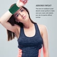 thumbnail image 5 of Naiovety Muñequera unisex de algodón de felpa para deportes, muñeca, tenis, Yoga, brazo Ropa Deportiva, Zapatos verde militar, 5 of 5