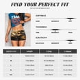 thumbnail image 5 of Uemuo Luxurious Gold Flow Pattern Women Workout Impact Shorts Scrunch Butt Lifting Gym Shorts Seamless Booty Biker Shorts-X-Large, 5 of 8