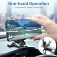 thumbnail image 4 of nipocaio Car Phone Holder Rearview Mirror Phone Holder, 360 Degree Rotating Phone Holder, Rearview Mirror Car Phone Holder—(Black), 4 of 5