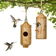 thumbnail image 4 of TERGAYEE Hummingbird House for Outside Hanging,Hanging Bird Houses for Outdoor Garden Home Decor,Nesting Birdhouse Nature Lovers Gift, 4 of 4