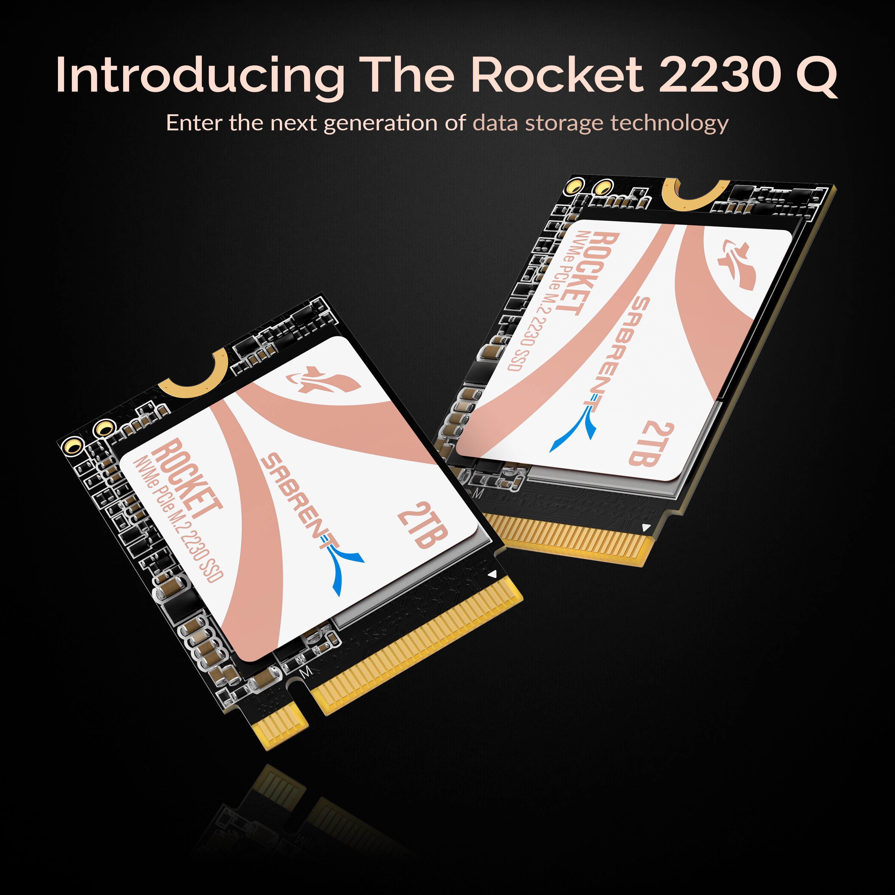 SABRENT Rocket 2230 NVMe 4.0 1TB High Performance PCIe 4.0 M.2 2230 SSD  [SB-2130-1TB]