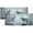 Pattern-4, variant on Wolf Kitchen Curtain Valances Wildlife Animal Foggy Forest Pine Trees Woodland Thermal Insulated Room Darkening Curtain for Dinning Room 54 by 18 in, 1 Panel