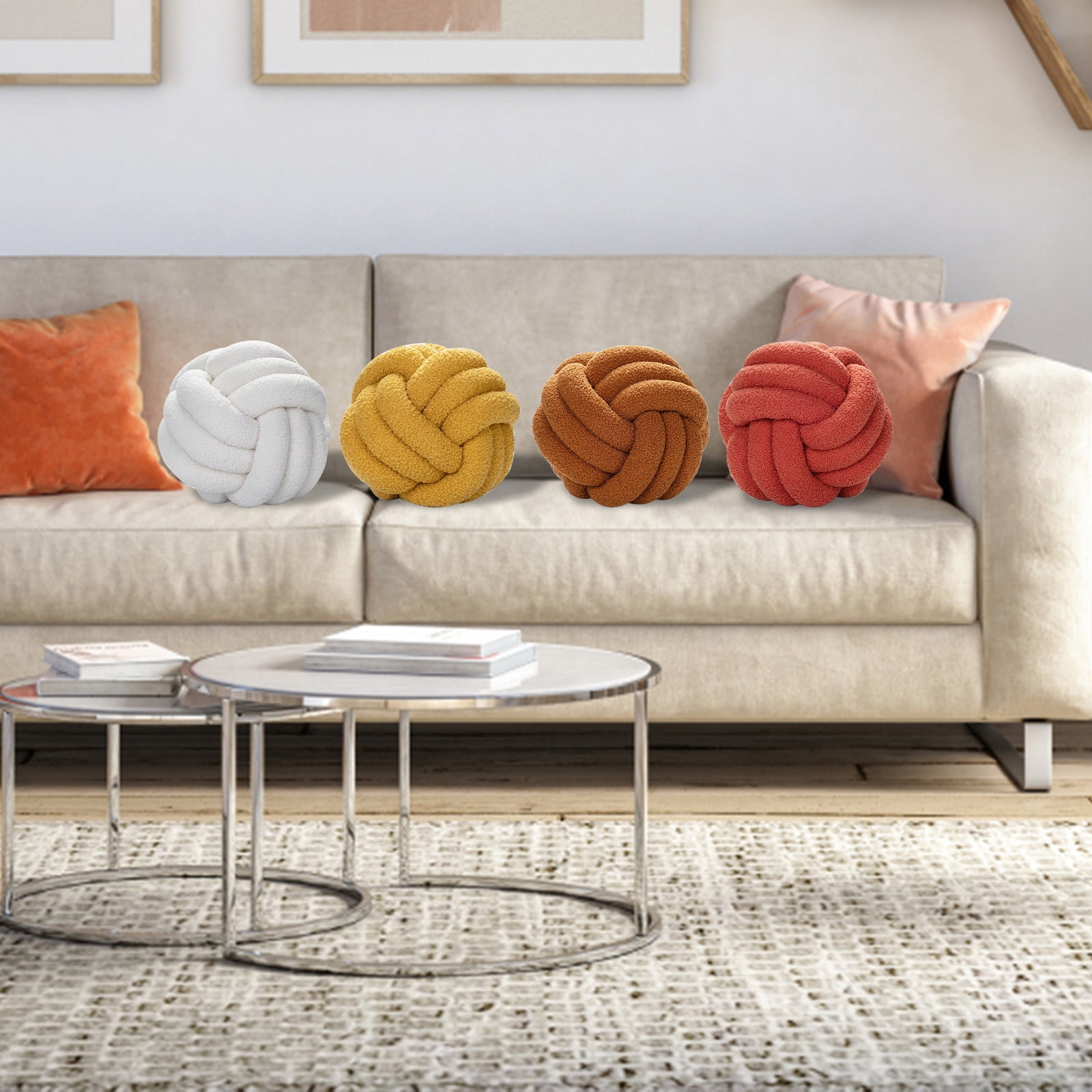 Knot pillow walmart sale