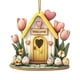 thumbnail image 2 of Decoraciones de Pascua, adornos de Pascua, regalos de Pascua, colgante de Pascua acrílico plano, lindo colgante de decoración para coche, teja hangoutone, 2 of 7