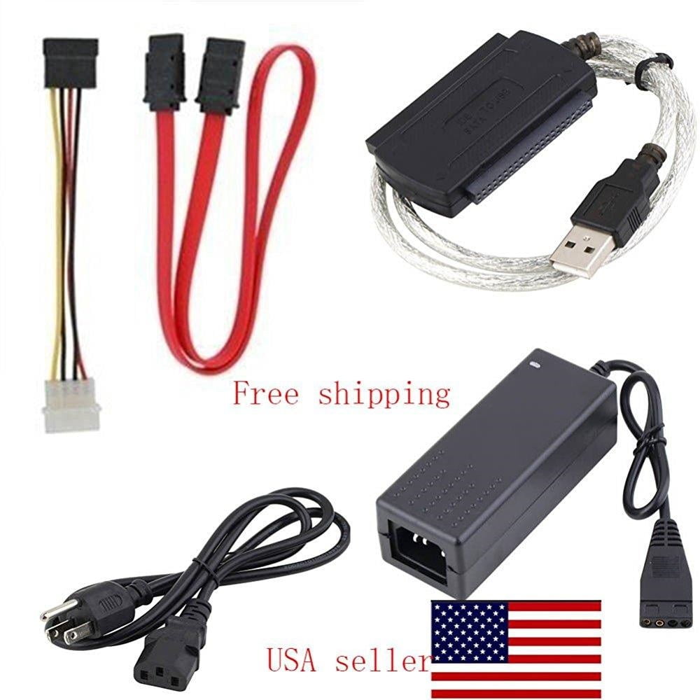 USB 2.0 to IDE SATA SATA 2.5 3.5 Hard Drive HD HDD Converter Adapter USB 2.0 to IDE SATA SATA 2.5 3.5 Hard Drive HD HDD Converter Adapter