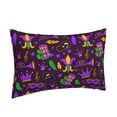 thumbnail image 2 of Daiia Mardi Gra2 Bedding Waterproof Pillow Protector Zippered Queen – Bed Bug Proof Pillow Encasement-16"x24", 2 of 9