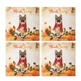 thumbnail image 2 of Happy Thanksgiving German Shepherd with Turkey Pumpkins Autumn Vibes Set of 4 Stone Coasters Alsatian Dog Lover Gifts 4x4in Absorbent Soapstone Coaster - 12018, 2 of 5
