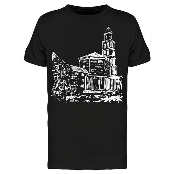Roman Diocletian Palace T-Shirt Men -Image by Shutterstock, Male 3X-Large