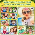 thumbnail image 5 of PayUSD Kids Camera for Girls Boys 32GB 1080HD Selfie Digital Cameras Video Toddler Toys Christmas Birthday Gift Age 3-10, Dark Green, 5 of 9