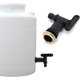 thumbnail image 1 of 1 pieza, grifo de repuesto para grifo de agua, adaptador de grifo de tanque de 3/4 pulgadas ZefeiWu 8390615060585, 1 of 1