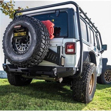 Smittybilt 2018-2023 Fits Jeep Wrangler JL 2 Door 4 Door XRC Gen3 Tire Carrier 77857