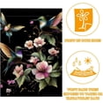 thumbnail image 6 of Floral Hummingbird Garden Flag Double Sided 12x18 Inch for Outside Yard Porch Lawn Seasonal Autumn Winter Holiday Decoration, 6 of 6