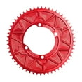 thumbnail image 5 of Mingyiq Road Bike Single Closed Chainring BCD110mm 4 Bolts 3mm Offset Narrow Wide 46T, 5 of 9