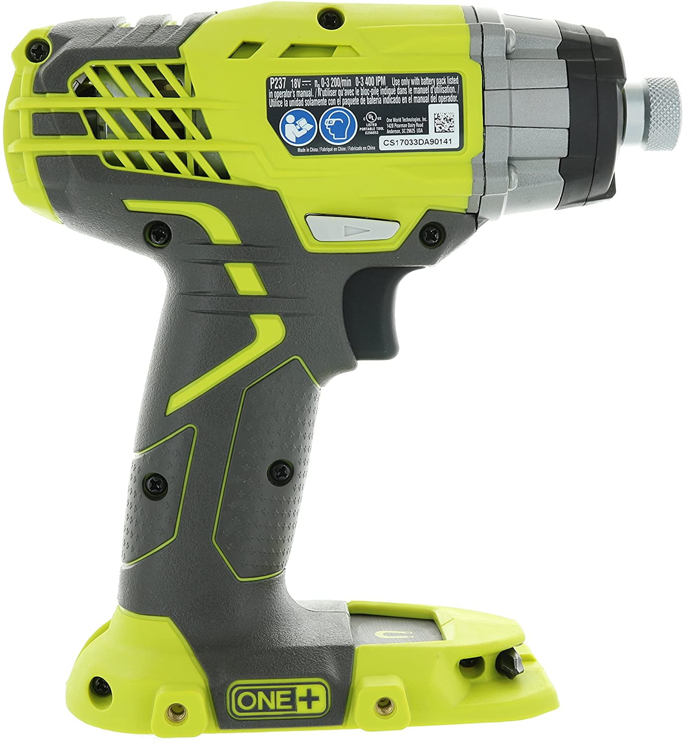 Ryobi p237 specs sale