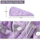 thumbnail image 4 of Toalla de microfibra H, envoltura de turbante H con botón, toalla de baño Er Cap compatible con mujeres y niños, 4 of 4