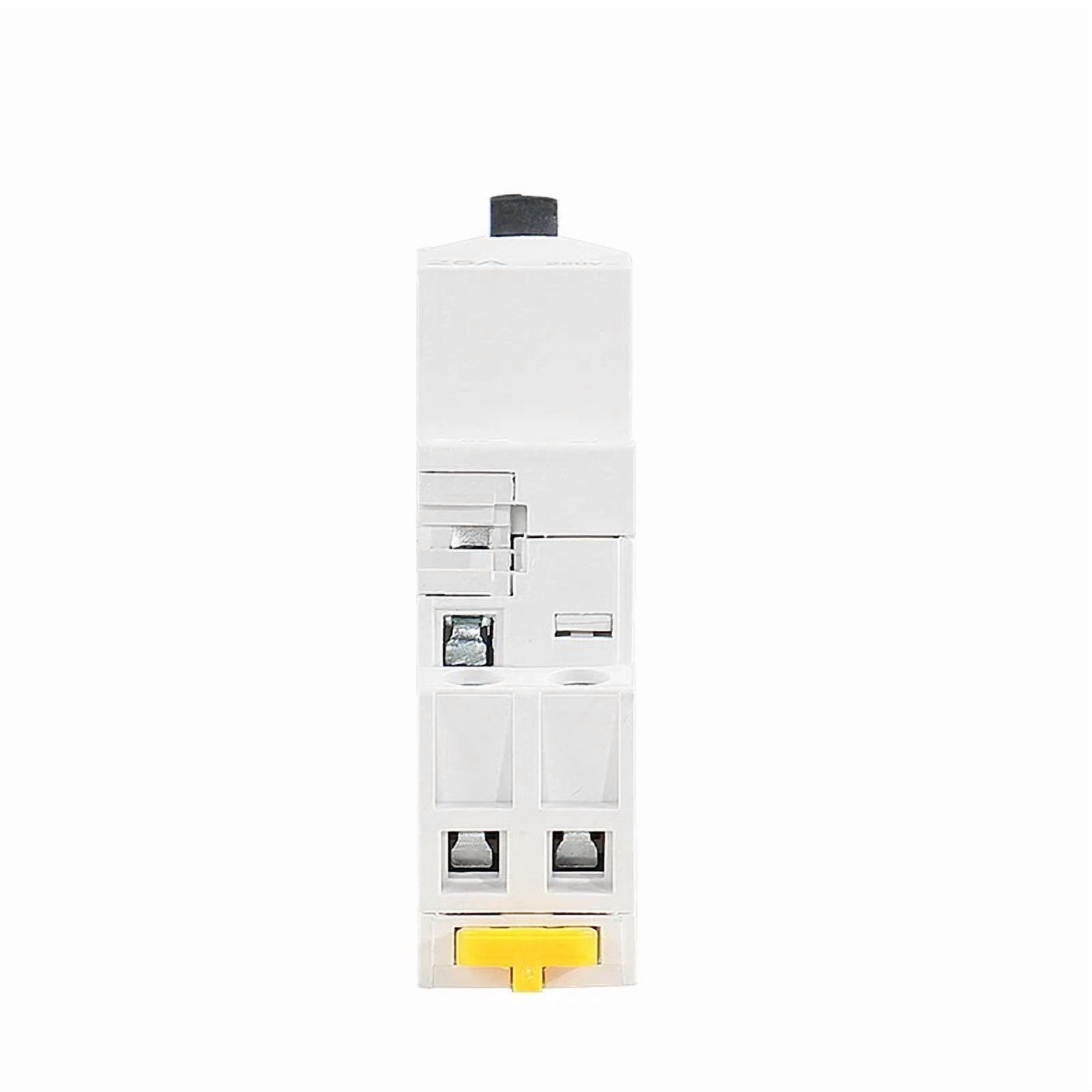 Manual Contactor  2P 16A 20A 25A 2NO or  2NC 220V 50/60Hz Manual Control Home Use AC Contactor Din Rail Type