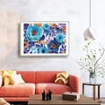 thumbnail image 3 of IDEA4WALL Framed Canvas Wall Art Rose Flowers Floral Picture Prints for Modern Home Decoration, 3 of 4
