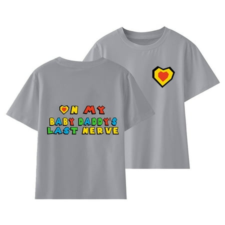 

Toddler Kids Girls T-Shirts Cartoon Printed Short Sleeve Crew Neck Pullover Casual Fashion Cute Tops Soft Cozy Comfortable Tshirts