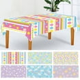thumbnail image 2 of AMERTEER 2 Pcs Nappe de Table de Pâques Toucher Doux Animal de Compagnie Mignon Imprimé pour Décoration Intérieure (Type 3 L), 2 of 10