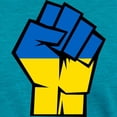 thumbnail image 3 of CafePress - Stand With Ukraine T Shirt - Womens Tri-blend T-Shirt, 3 of 4
