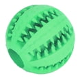 thumbnail image 3 of Bola molar de sandía con lunares para mascotas, juguete interactivo giratorio para perros, color verde, 3 of 12