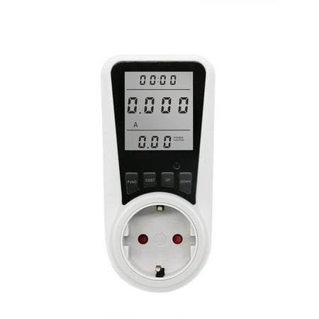 

Goodhd Electricity Meter For Socket Dual Rate Electricity Meter Energy Cost Measurement