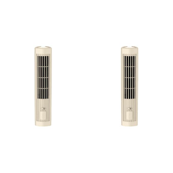 ventilador torre con carga usb refrigeración 3 velocidades para el del beige