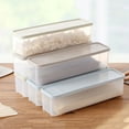 thumbnail image 3 of Durable Strip Noodle Storage Box Refrigerator Food Container Drawer Kitchen Tool Noodle Storage Box, 3 of 8