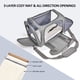 thumbnail image 3 of Cat Carrier Pet Dog Carrier Dog Backpack Pet Cat Transport Bag Dog Travel Bags Airline Approved Carrier for Small Dogs Cats ShopWise Round, 3 of 11