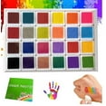 thumbnail image 2 of 24-Color Washable Finger Paint Kit - Non-Toxic, Parent-Child Activity, Art Supplies - for Kids' Day/Christmas, DIY Crafts, Creativity Cultivation, 2 of 8