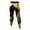 Yellow, variant on IWRICH Men's Compression Pants Running Tights Gym Yoga Leggings for Athletic Workout Yellow XL