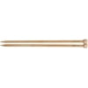 Clover Bamboo Knitting Needle Sgl Point 14" 13