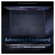 Alienware 16X Aurora Gaming Laptop, Intel Ultra 9 290HX, 16 GB DDR5 RAM, 1 TB PCIe SSD, 16 3K (2560x1600) 240Hz, NVIDIA G-Force RTX 5070, Backlit Keyboard, W11 Home, Blue + Traix MousePad