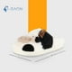 thumbnail image 5 of Pantuflas para Mujer Comodas Suaves y Calidas Zapatillas de Peluche de Decanso para Casa Ideal para Invierno y Clima Frio Blanco Vaca, 5 of 5
