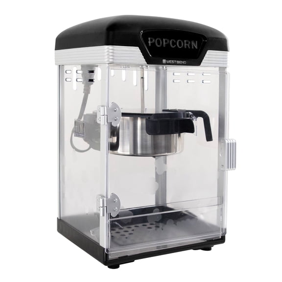West Bend Theater Crazy 4 Qt. Popcorn Machine, in Black (PCWBTCBK13)