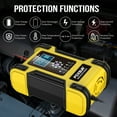 thumbnail image 4 of FOXSUR 12V/24V 7-Stage Smart Battery Charger with Switchmode Technology, Multiple Protections (Polarity, Short Circuit, Over Temperature), Fan Cooling, 100-240V AC Input, Compatible with Lead Acid,, 4 of 6