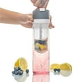 thumbnail image 1 of Pressa Bottle Squeeze System Fruit Infused Water Bottle Infuser BPA Free 24 OZ Recipe eBook, 1 of 10