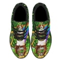 thumbnail image 2 of Basset Hound Dog Happy Patrick's Day Shoes Sneakers Black Size 11.5, 2 of 7