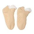 thumbnail image 2 of Wancir Toddler Kids Slipper Socks Winter Thick Fuzzy Warm Cozy Soft Sherpa Lined Socks Non Slip with Grippers 3-10T, 2 of 9