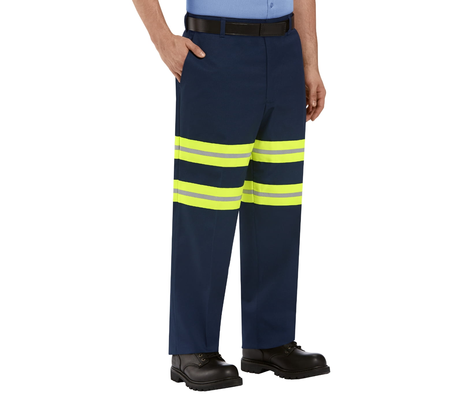 red kap slim fit work pants