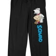 thumbnail image 2 of Family Guy Stewie & Brian Squad Men's Black Sleep Pajama Pants-Medium, 2 of 7