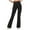 Black, variant on Gubotare Pants for Women Women's Golf Pants Lightweight Stretch Flare Travel Pants with Pockets Dressy Work Bussiness (Black,Size L)