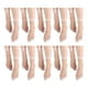 thumbnail image 1 of Sonducket 10 pares de calcetines de seda de cristal, ultrafinos, ligeros, no fáciles de romper, resistentes al desgaste, transpirables, calcetines Accesorios de disfraces Color de piel Sonducket AP009875-03B, 1 of 5