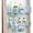 Blue433, variant on Tuvgenk Refrigerator Storage Bag Mesh Hanging Double Pocket 9x5 inch Fridge Organizer Space Saving Plastic Blue Odorless for Kitchen Fridge Food